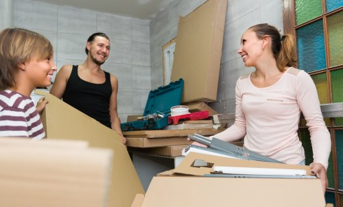 Removal team planning a local move in Catford near residential streets