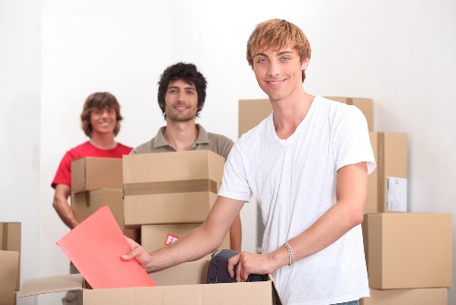 Local movers planning access and parking for a Catford property